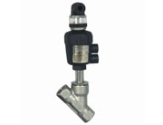 帶限位開關(guān)氣動角座閥 帶限位開關(guān)氣動角座閥