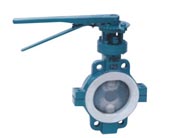 對夾式襯氟蝶閥 對夾式襯氟蝶閥