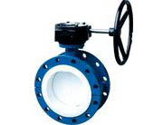 法蘭襯氟蝶閥 法蘭襯氟蝶閥