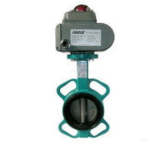 電動對夾式襯膠蝶閥 電動對夾式襯膠蝶閥