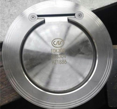 對(duì)夾式單瓣止回閥 對(duì)夾式單瓣止回閥